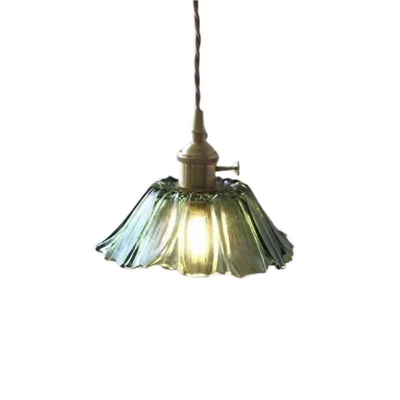 Moderne kunst bloem vorm keuken glazen hanglamp HL46