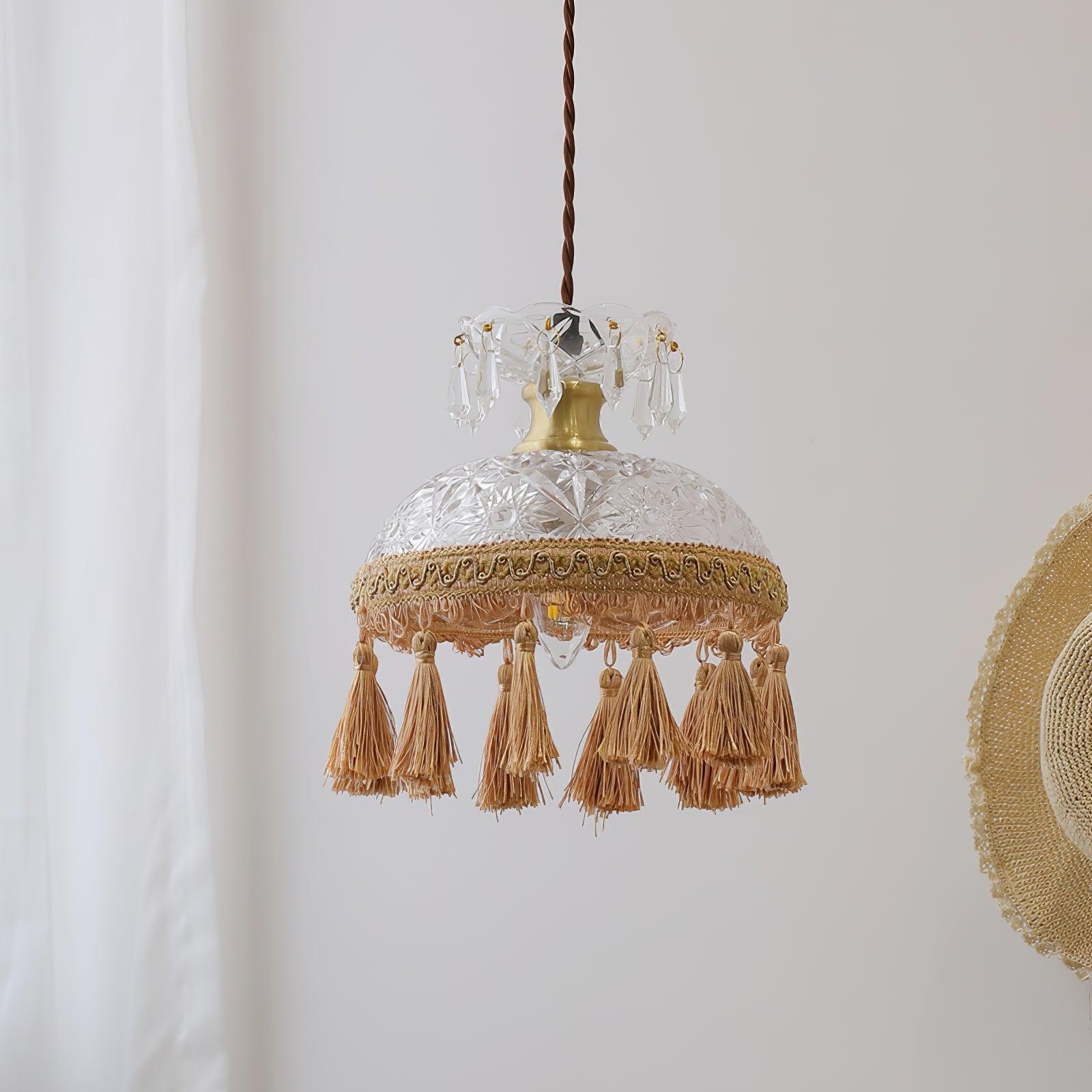 Komvormige kwast hanglamp HL388