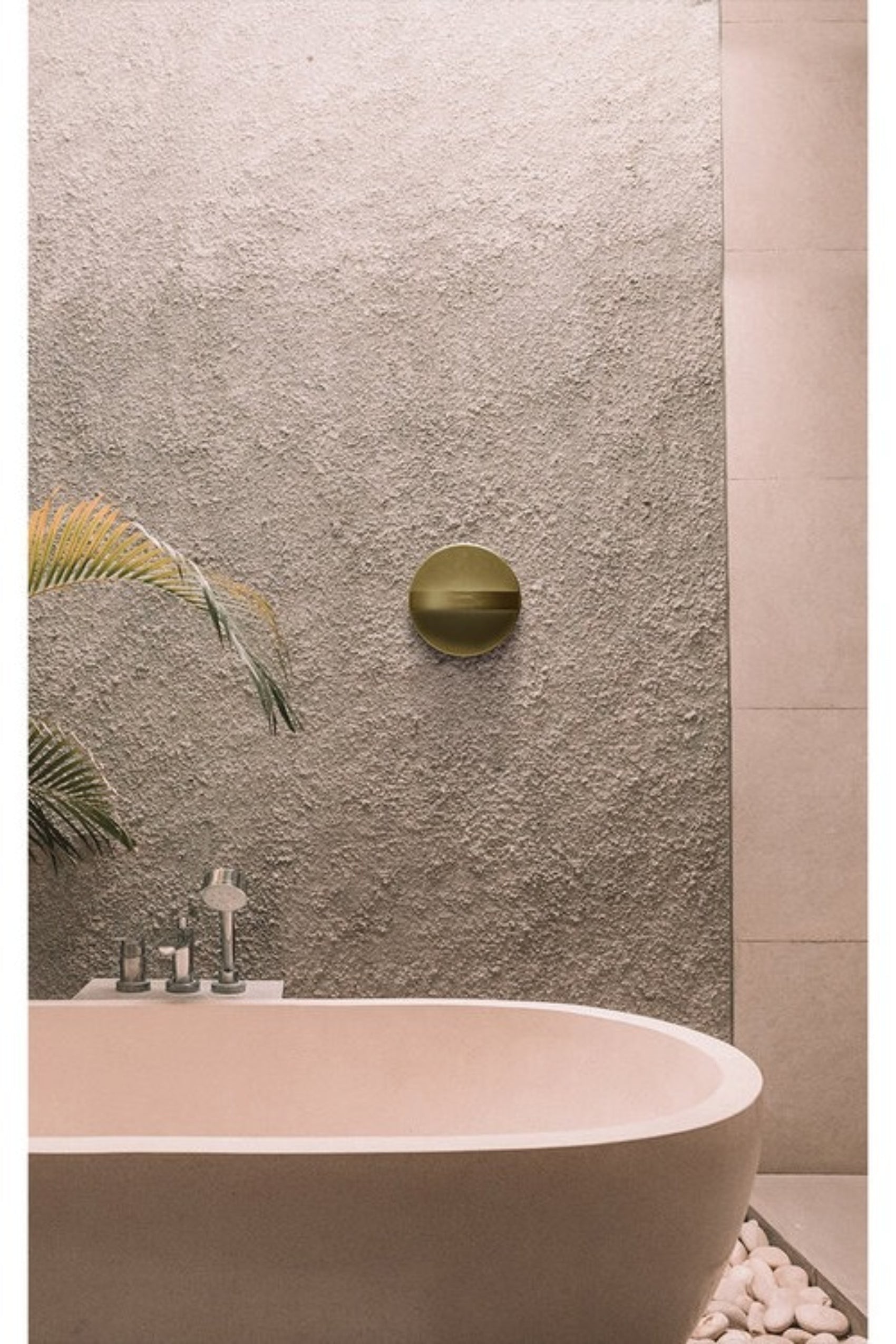 Wabi-sabi Style Plus Travertin Wandlamp HL953