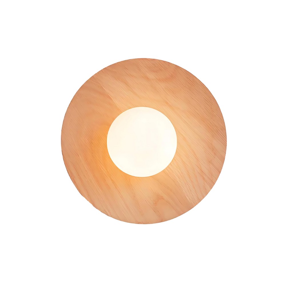 De Serenity houten wandlamp HL3334