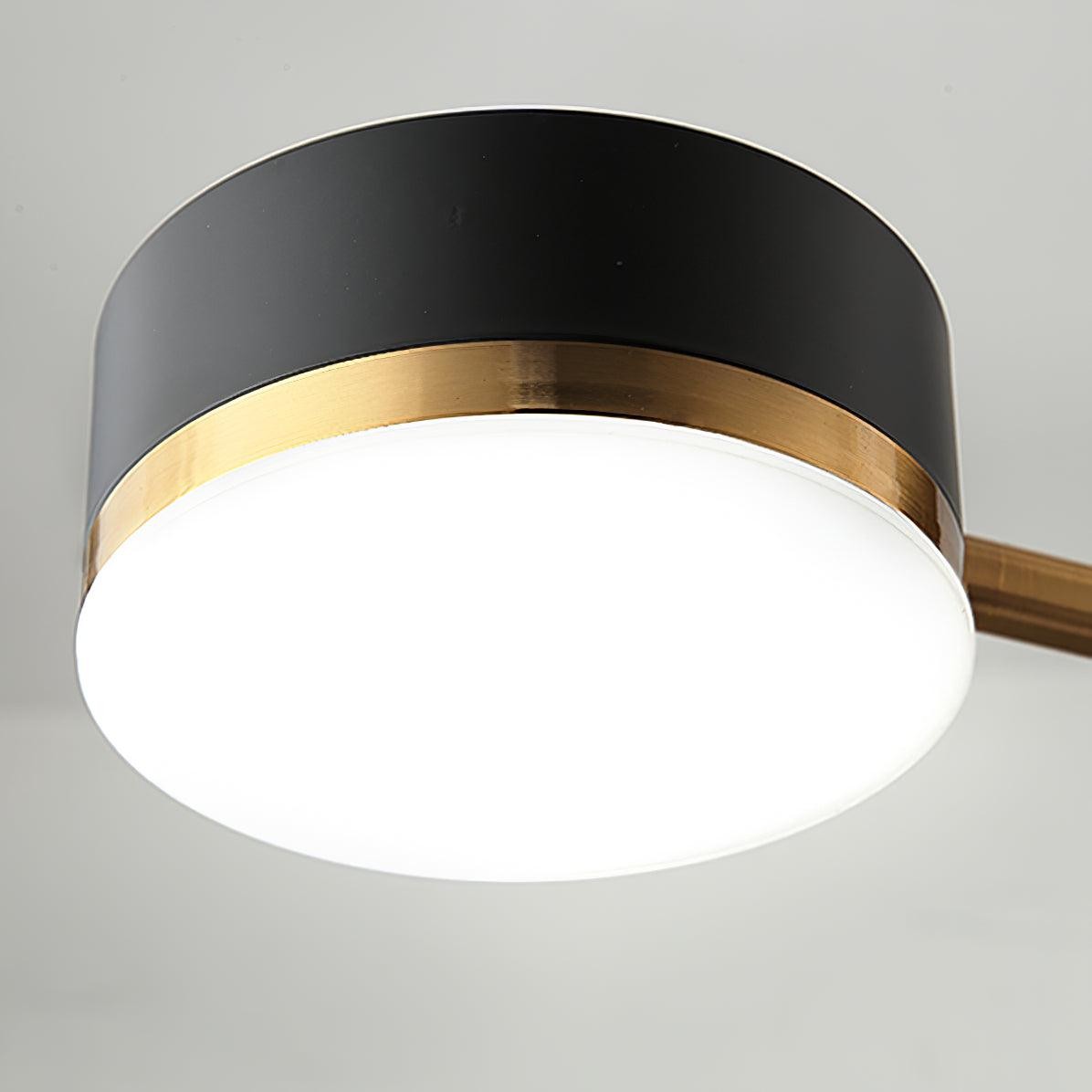 Luxe Spider Sputnik Design Metalen Schijf Plafondlamp HL1090