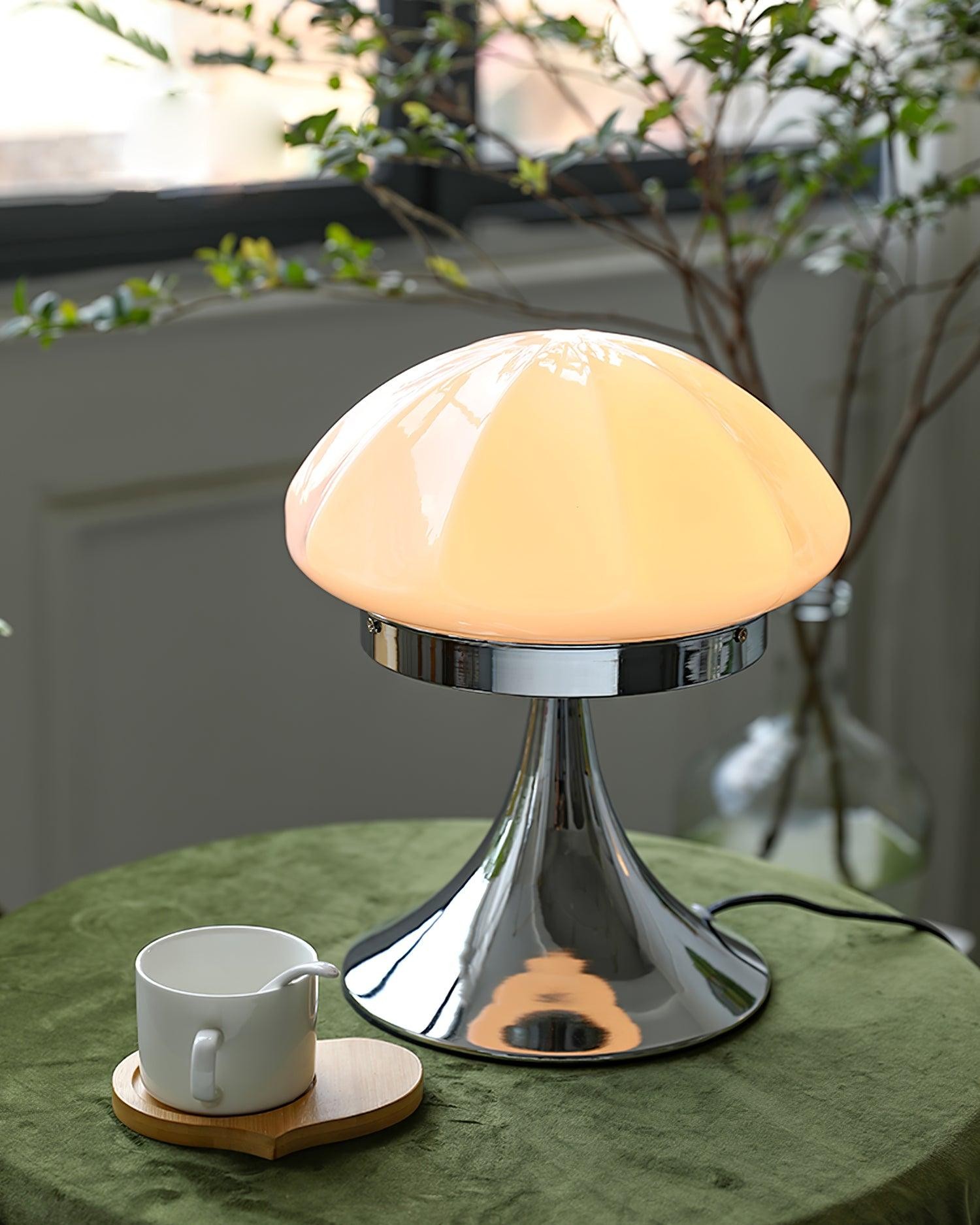 Bauhaus Glazen Tafellamp Voor Slaapkamer HL468