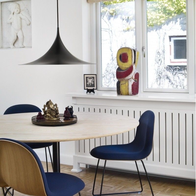Mid Century Moderne Hoor Metalen Hanglamp
