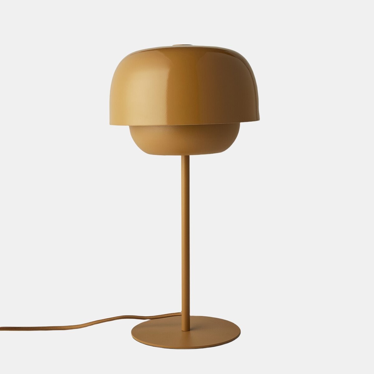 Clinco Tafellamp met Ronde Kap - Moderne Metalen Sfeerlamp voor Bureau en Nachtkastje HL1776