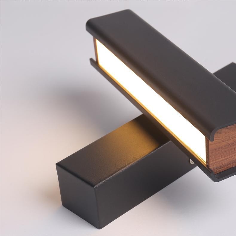 Minimalistische draaibare aluminium wandlamp voor slaapkamer HL114