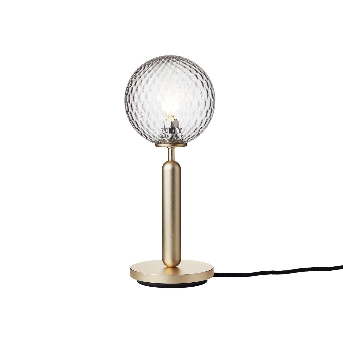 Sferische stijlvolle glazen inductie tafellamp HL711