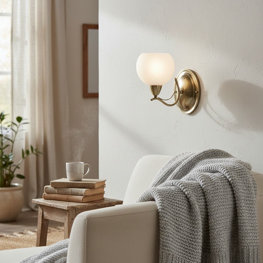 Armicora Moderne Gebogen Wandlamp - Elegant Decoratief Armatuur voor Woonkamers & Slaapkamers HL2172