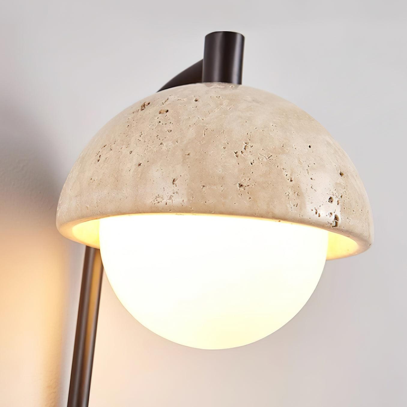 Retro schijfbal nachtkastje wandlamp HL829