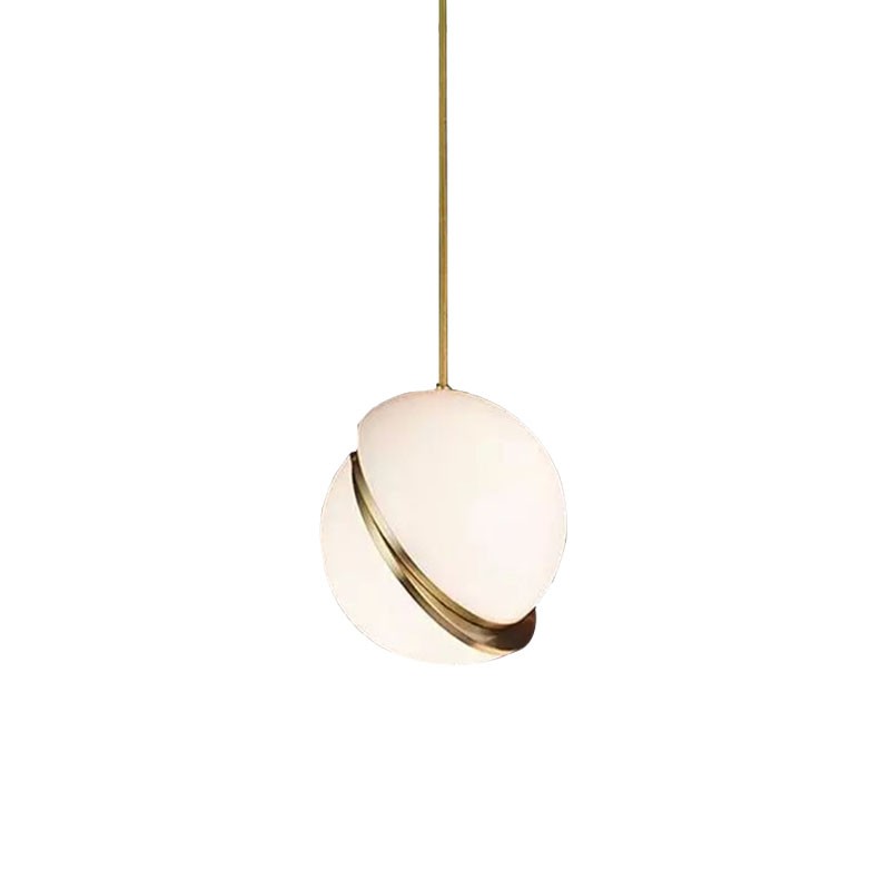 Crescent Opalen Bol Hanglamp