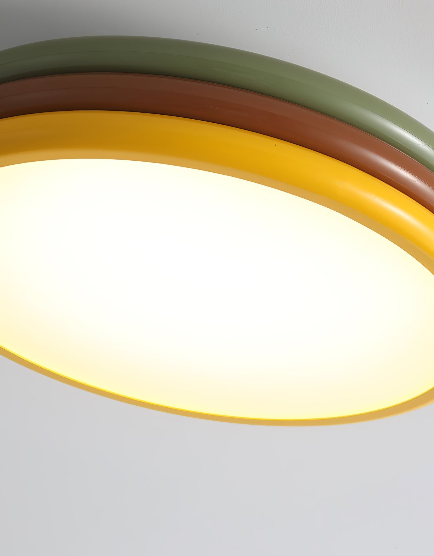 Scandinavische eenvoudige kleurrijke plafondlamp van acryl voor slaapkamer HL486