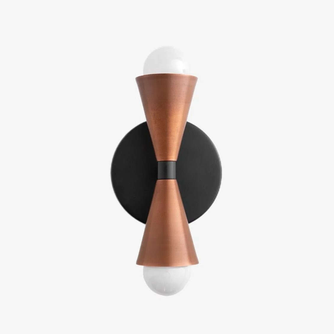 Pyralis Cone Linear Statement Wandlamp - Moderne Tweelichts Armatuur HL1696