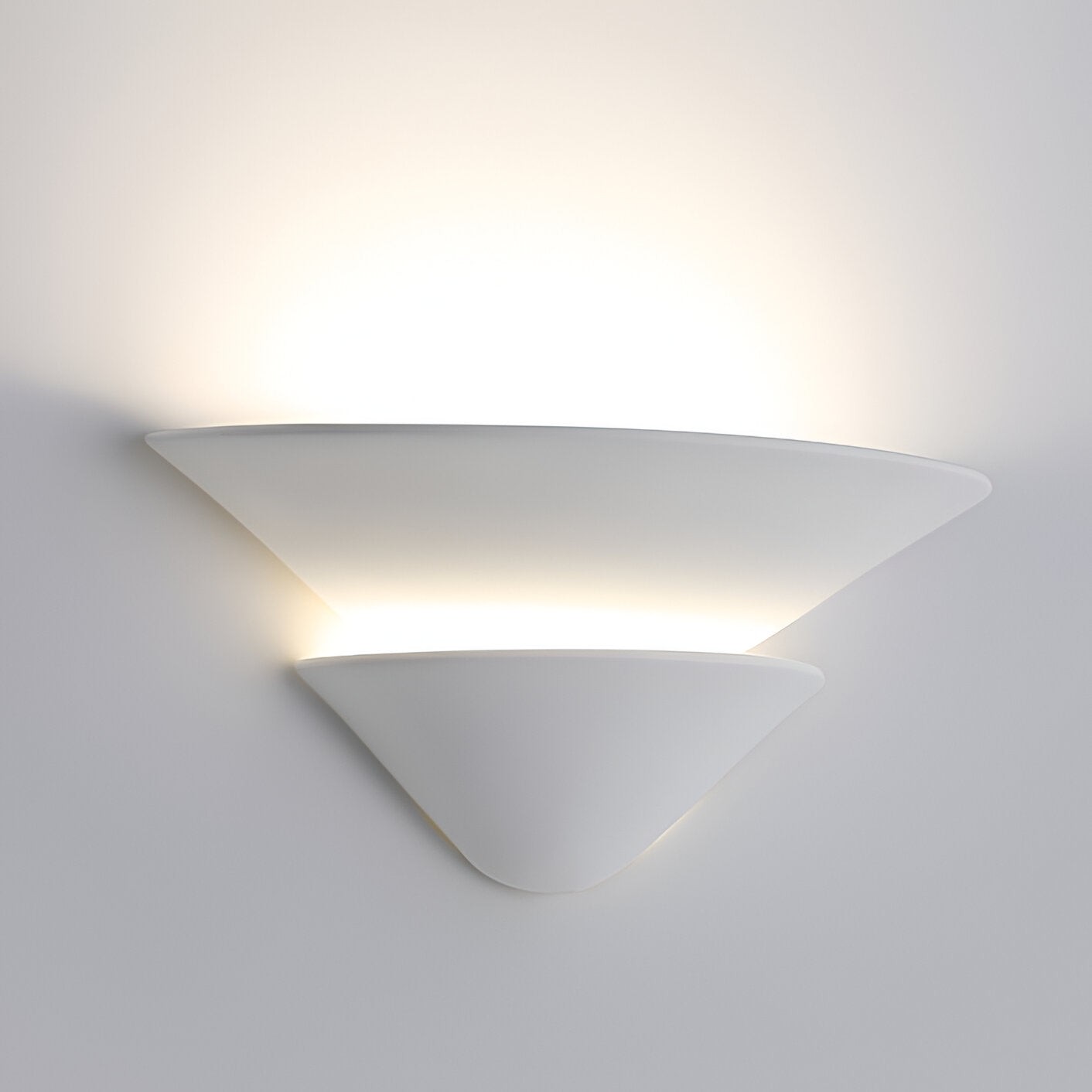 Shellora Wabi-Sabi Gips Wandlamp HL3517