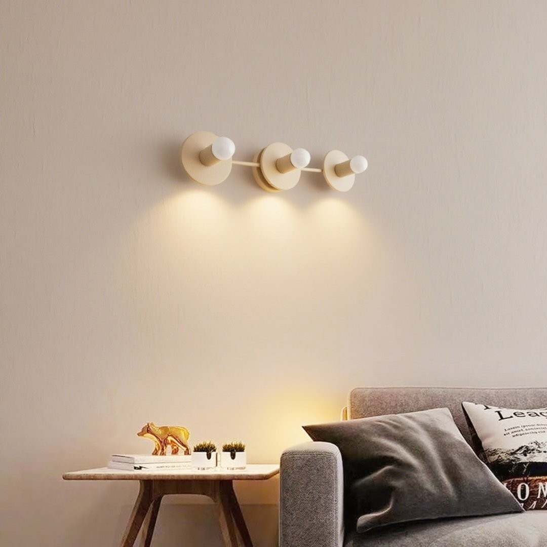 Sferische wastafelwandlamp - Moderne badkamerverlichting met 3 lampen HL1411