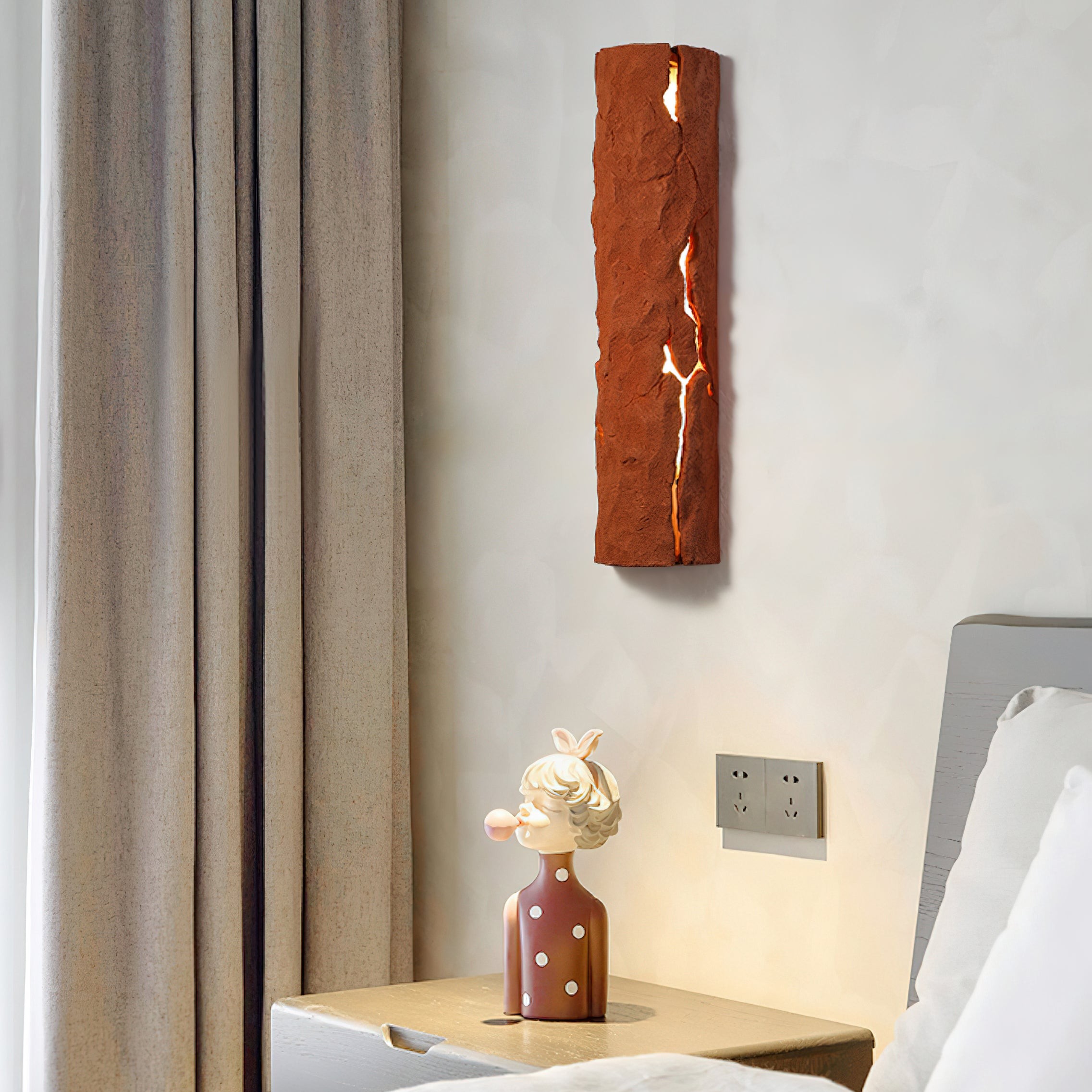 Stenen buitenwandlamp HL1185