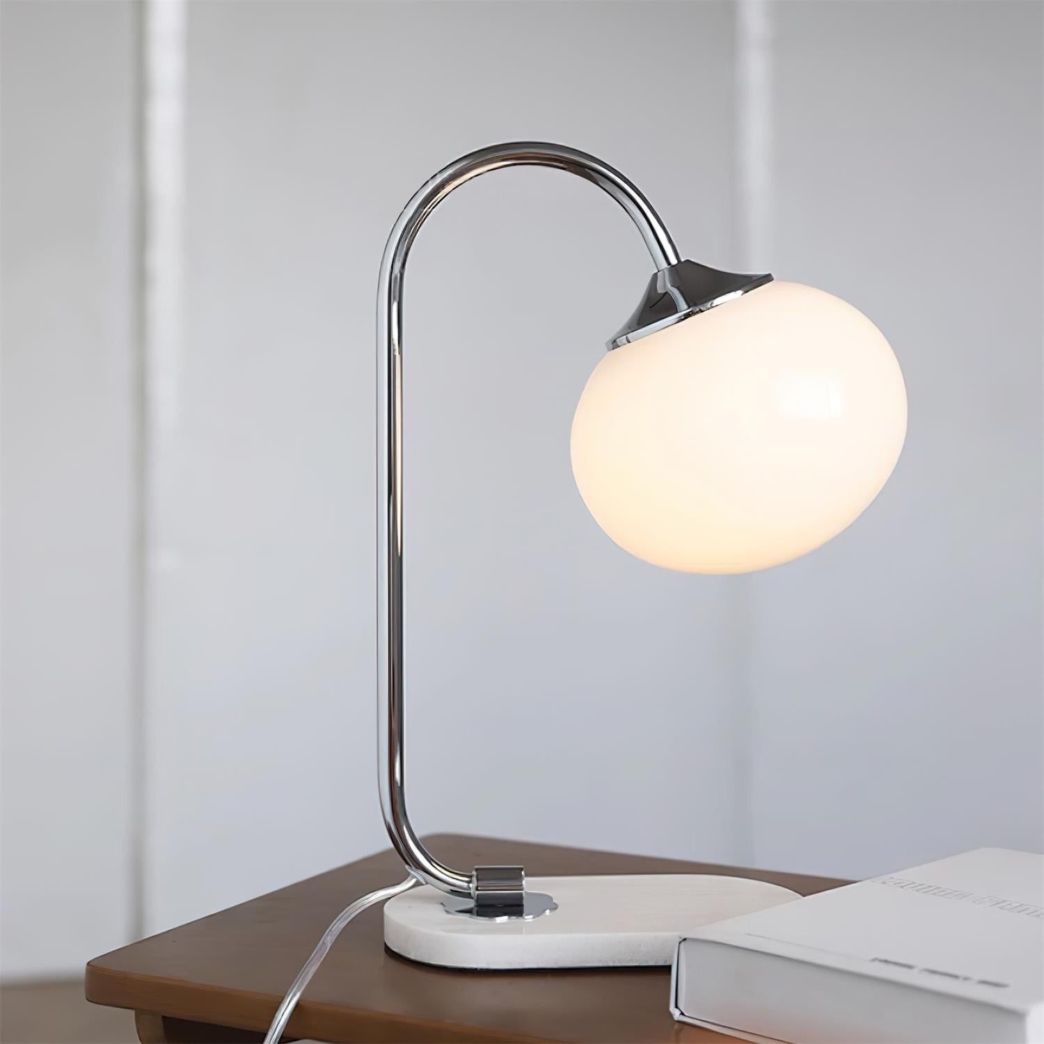 Nordic Mushroom Glazen Nachtkastje Lamp HL778