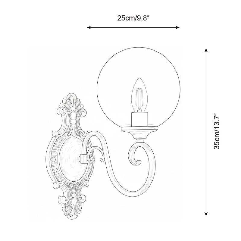 Vintarose wandlamp HL2841