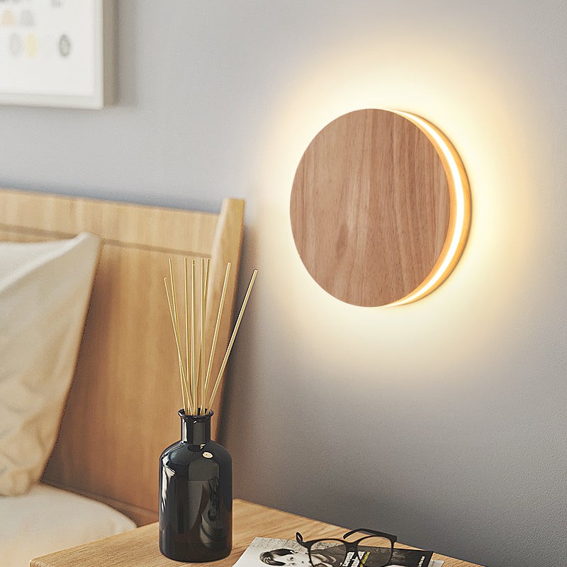 Wandlamp in Japanse wabi-sabi stijl