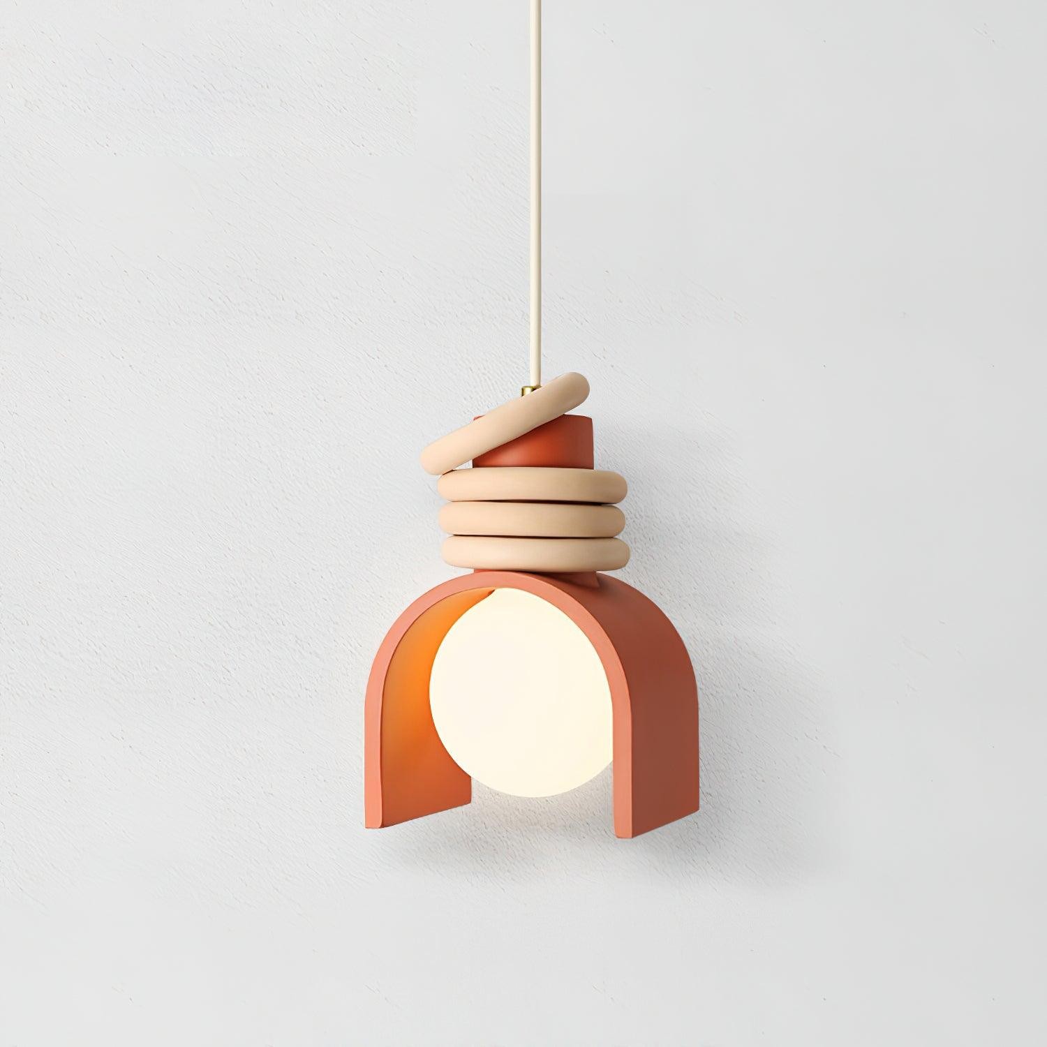 Moderne creatieve hars hanglamp HL898