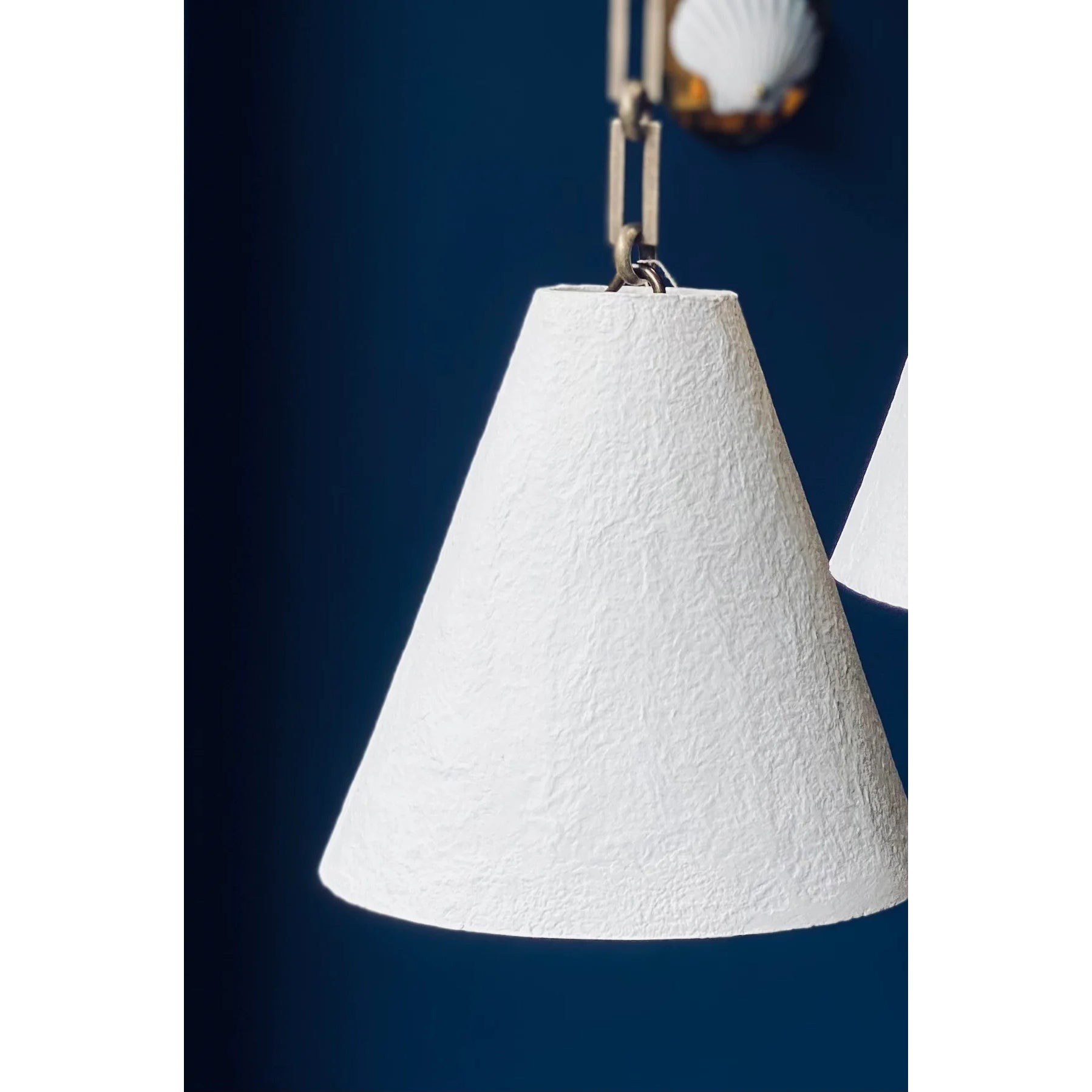 Hanglamp HL3194 van wit gips