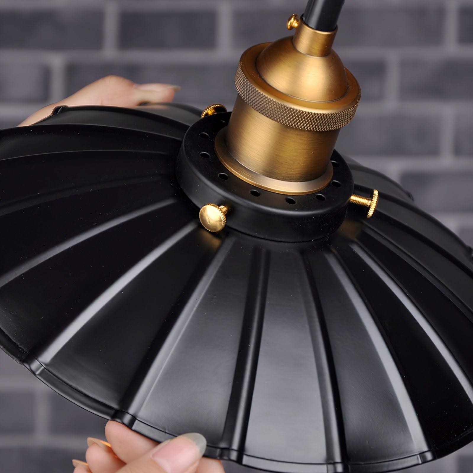Hanglamp met zwarte rok HL2912