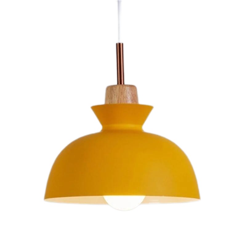 Scandinavische MULTI Metaal Hout Macaroon Hanglamp voor Keuken HL88