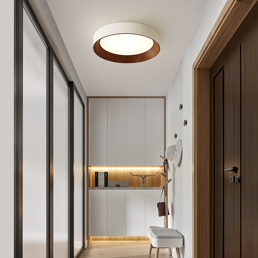 Crelina Minimalistische ronde LED-plafondlamp HL1416