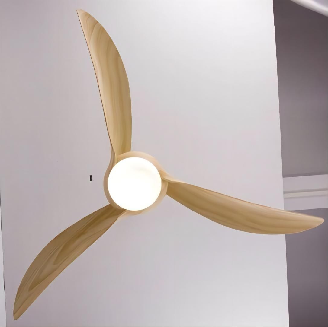 Scandinavische binnen LED metalen plafondventilator HL54