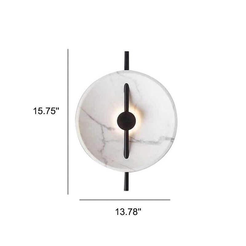 Nordic ronde hars wandlamp HL3324