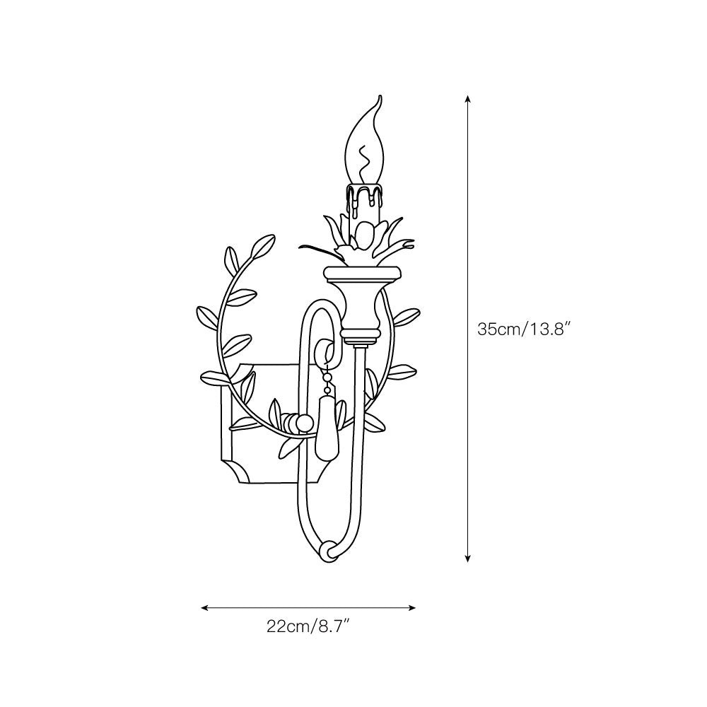 Cumiers wandlamp HL3084