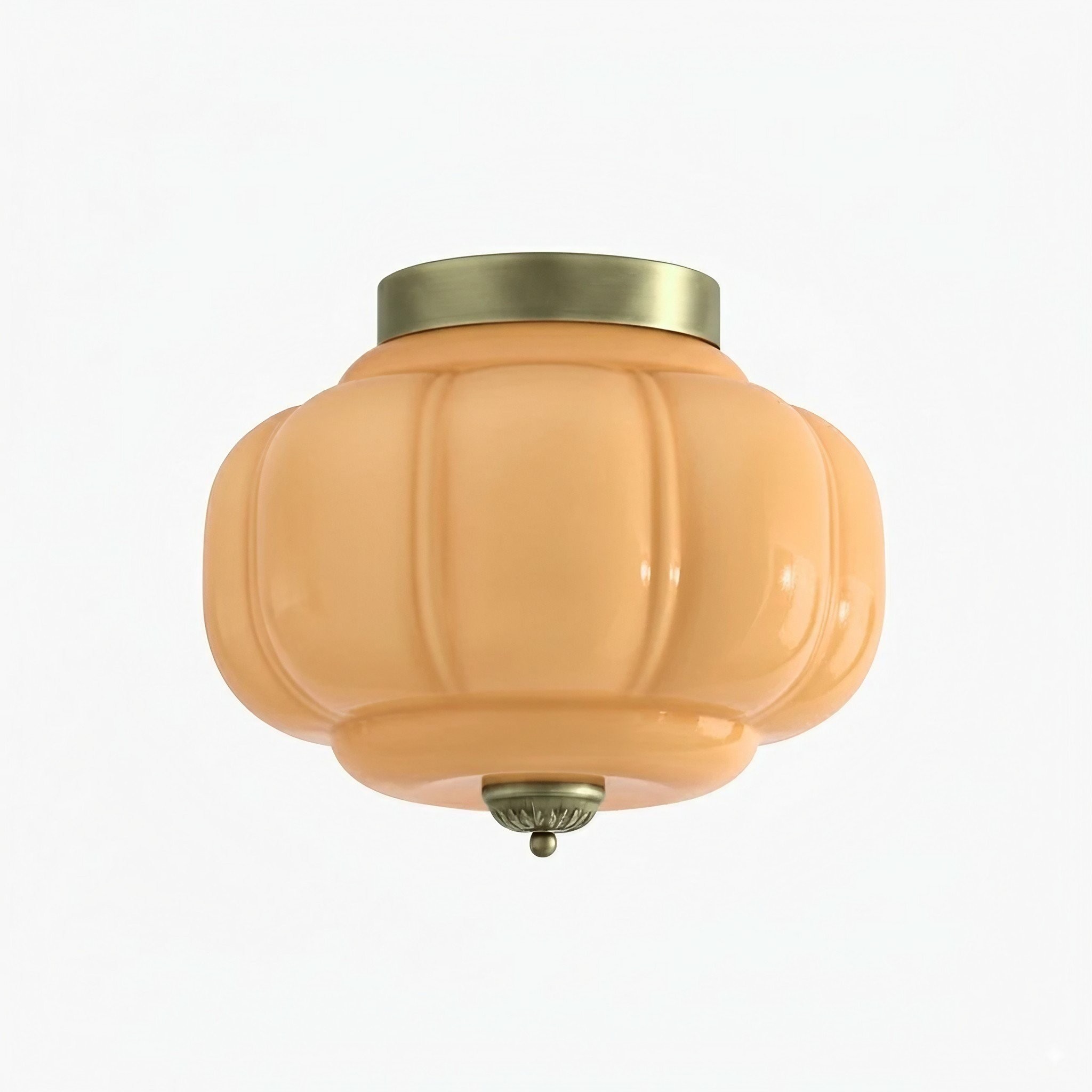 Vintage Eloise melkglas plafondlamp - Vintage Charm Soft Glow HL1650