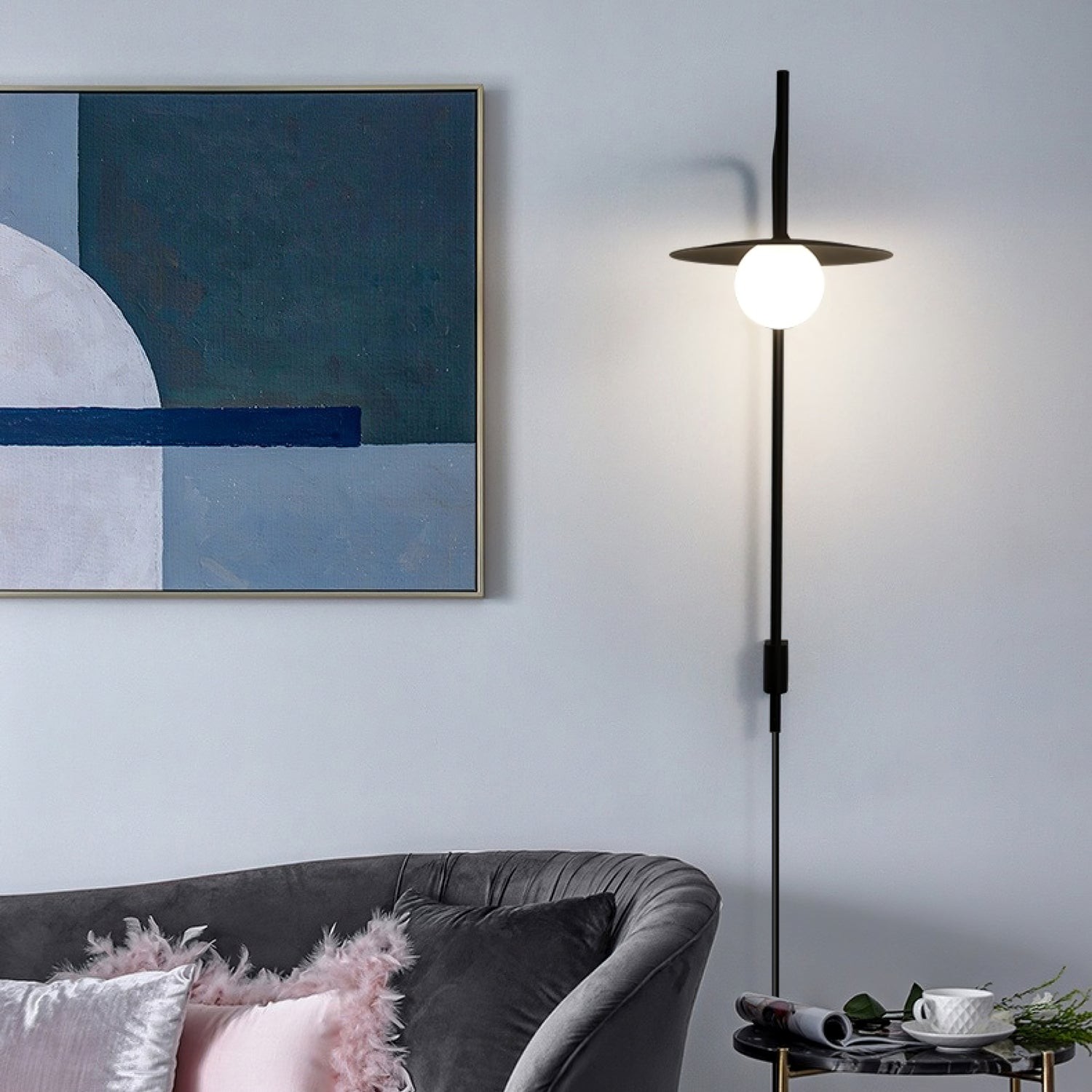 Nordic Swing Arm Wandlamp voor Woonkamer HL977