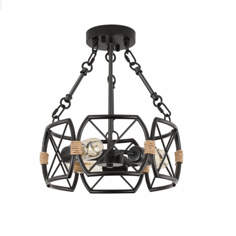 Retro Industriële Stijl Metalen Plafondlamp HL253
