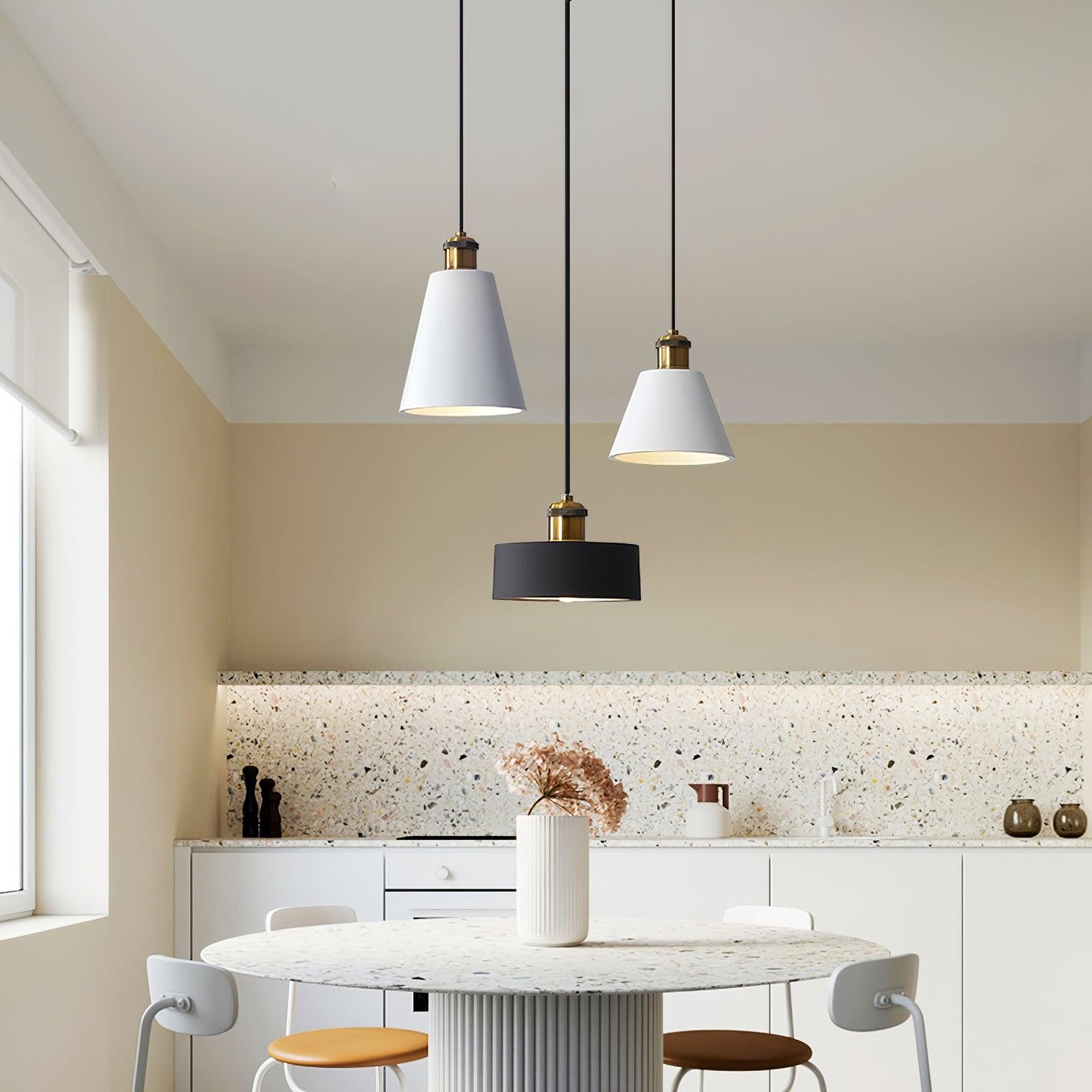Moderne hars geometrische hanglamp HL787