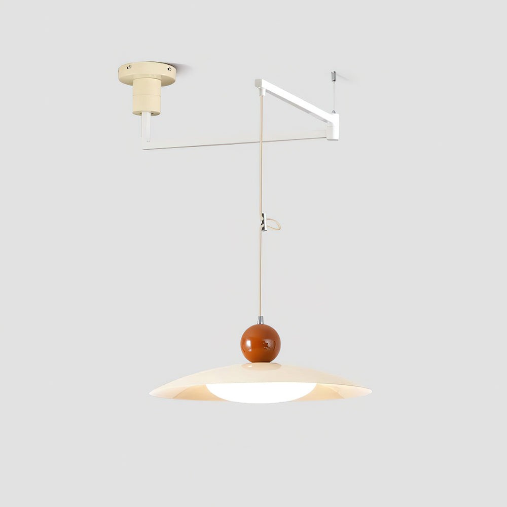 Nordic Flying Saucer Swing Arm Beweegbare Hanglamp HL789