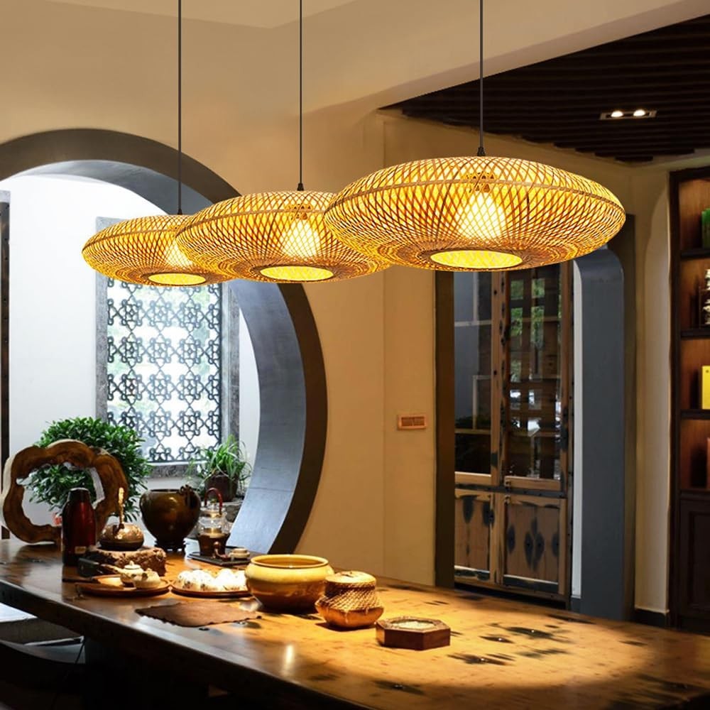 Treasure of the Dawn bamboe hanglamp HL3452