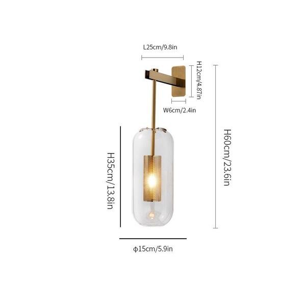 Vadim Geperforeerde Kooi Wandlamp Industrieel