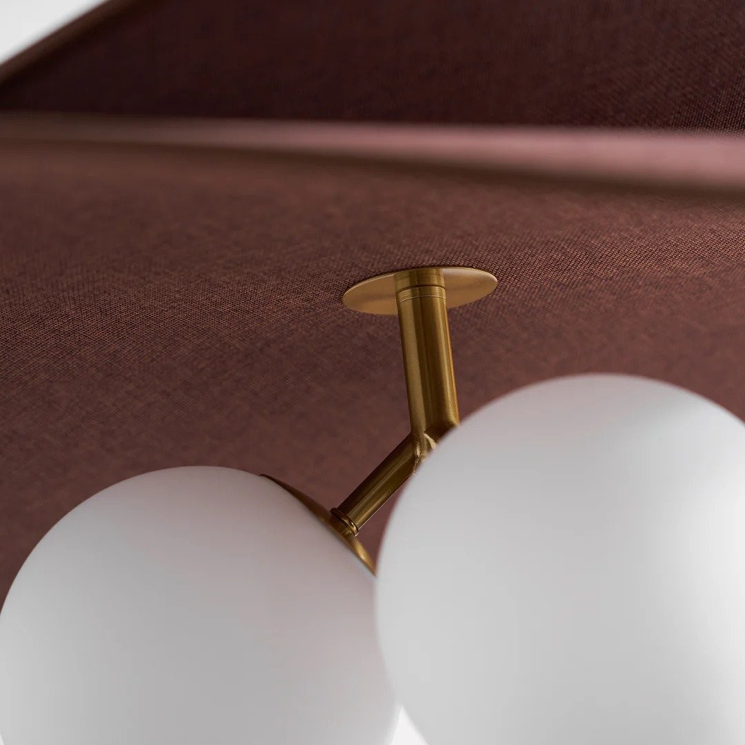 Orrise Kroonluchter met Bloeiende Bloemblaadjes – Moderne Kroonluchter van Metaal en Hout voor Woonkamers en Eetkamers HL2324