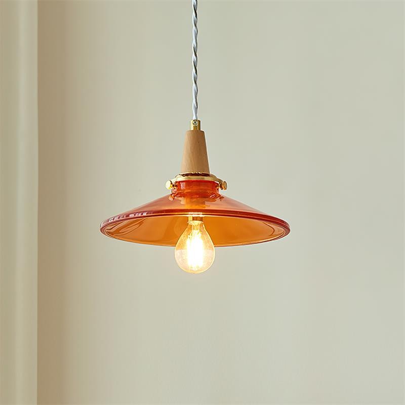 Nordic messing glazen hanglamp HL374