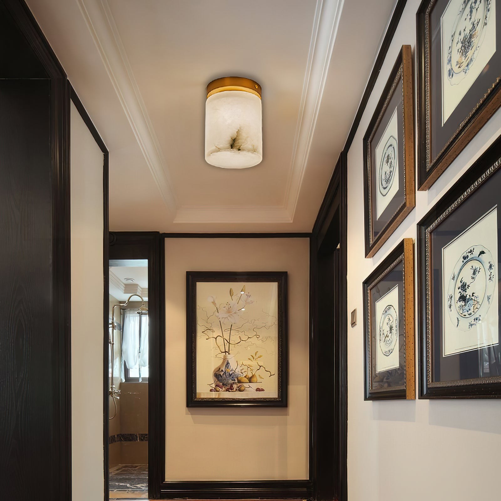 Melange alabaster plafondlamp HL3049