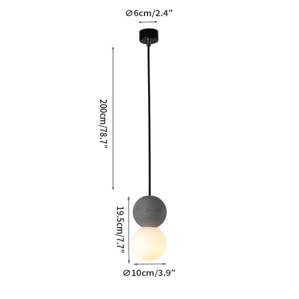 Origo Cement Bol Lamp