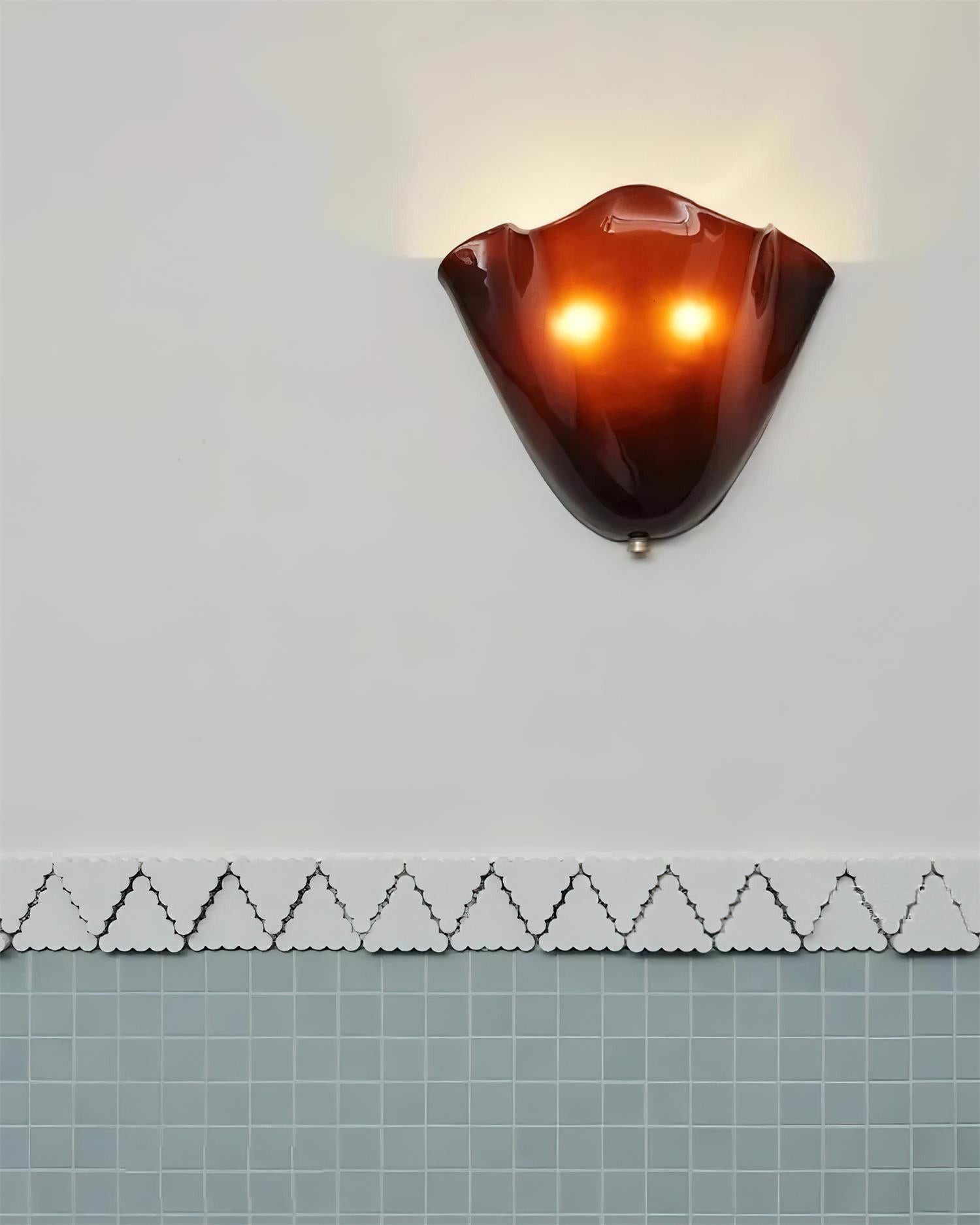 Bellina moderne wandlamp - Artisanaal glas Vera lamp voor interieurdecoratie HL1643