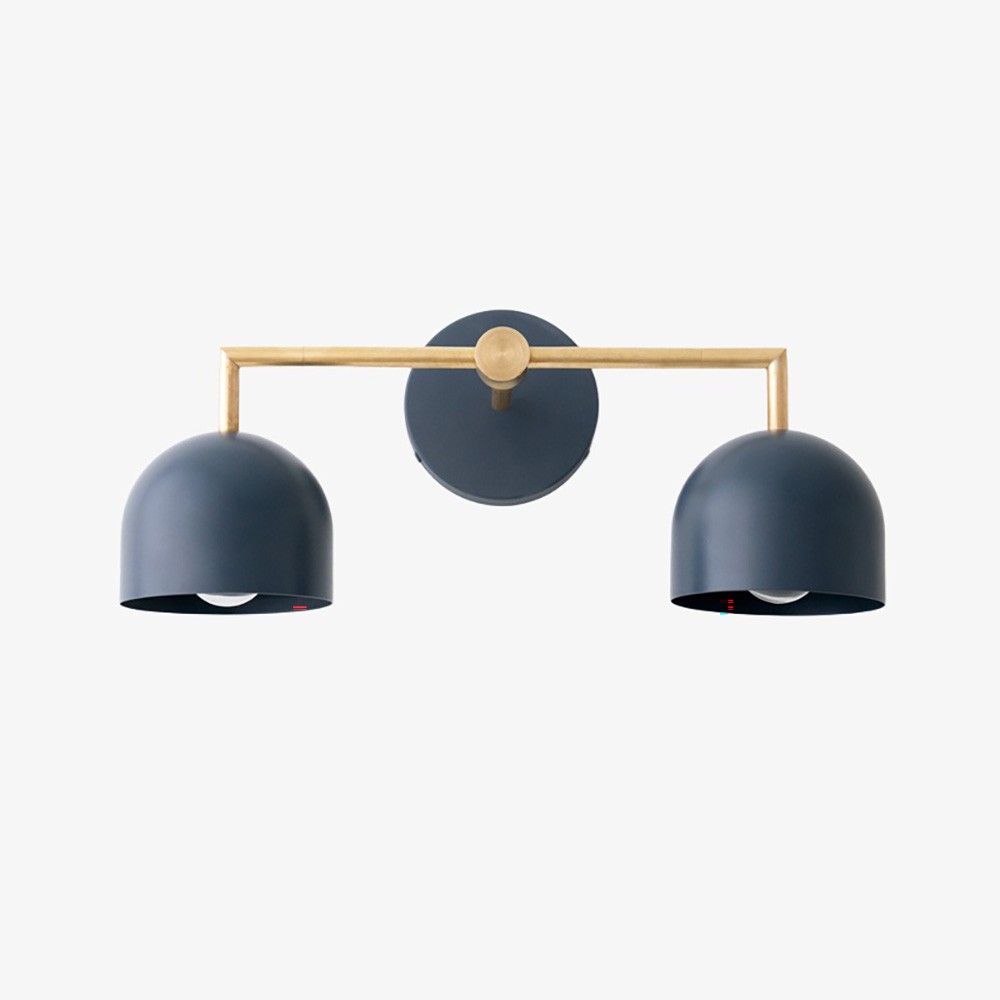 Metio Dome Farmhouse Vanity Wandlamp Kleurrijke Metalen Wandlamp HL1808