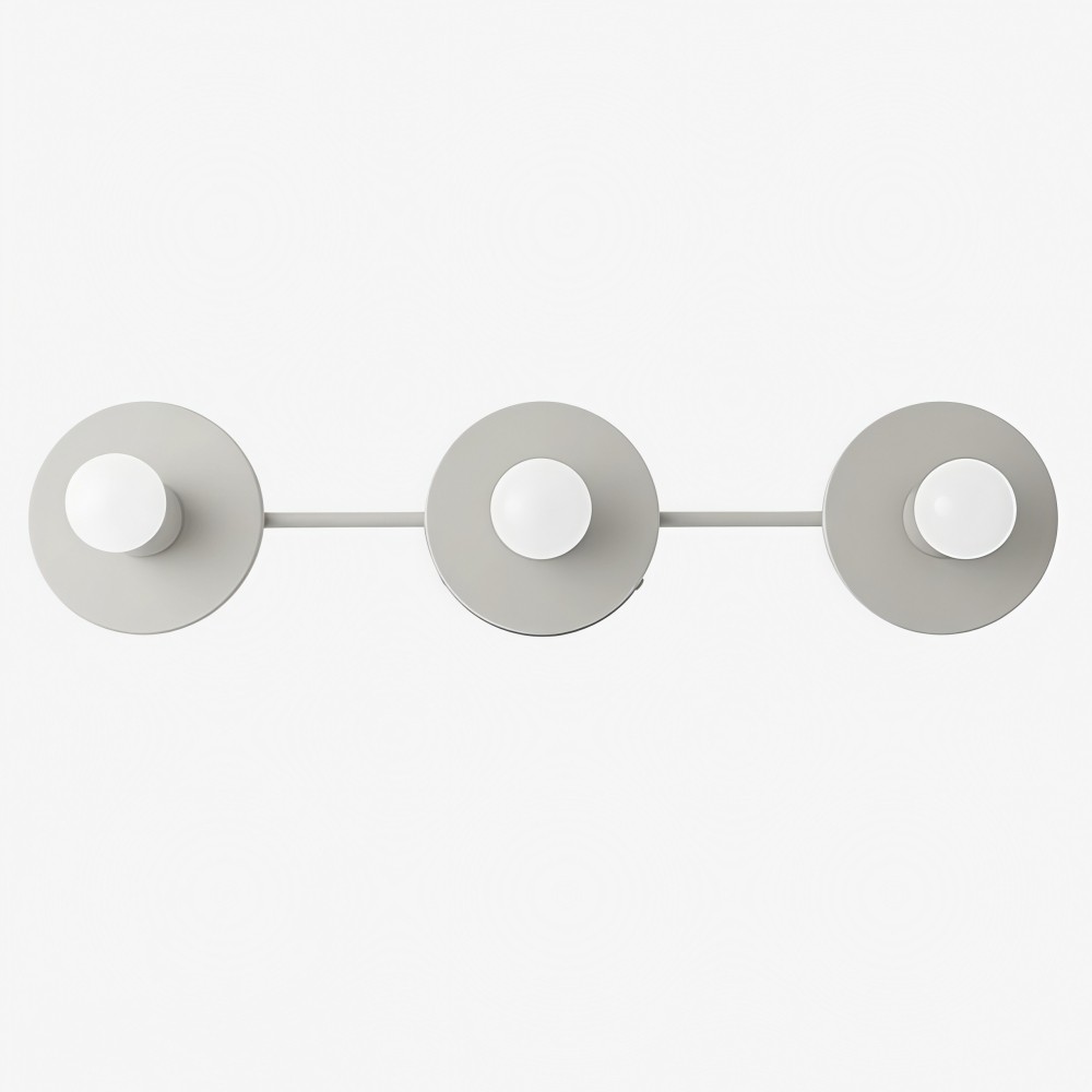 Sferische wastafelwandlamp - Moderne badkamerverlichting met 3 lampen HL1411