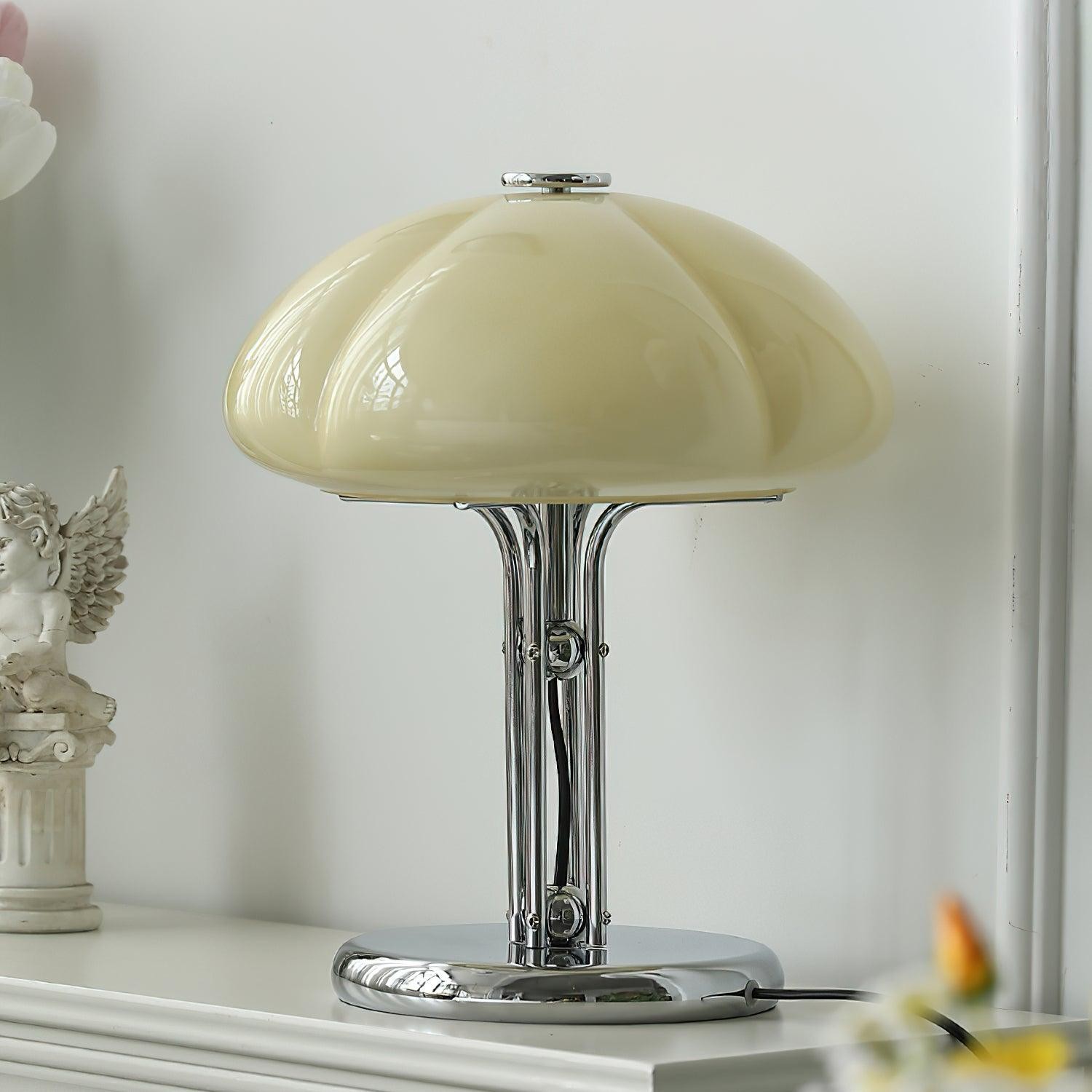 Hoogwaardige slaapkamer nachtkastje paddestoel glazen tafellamp HL508