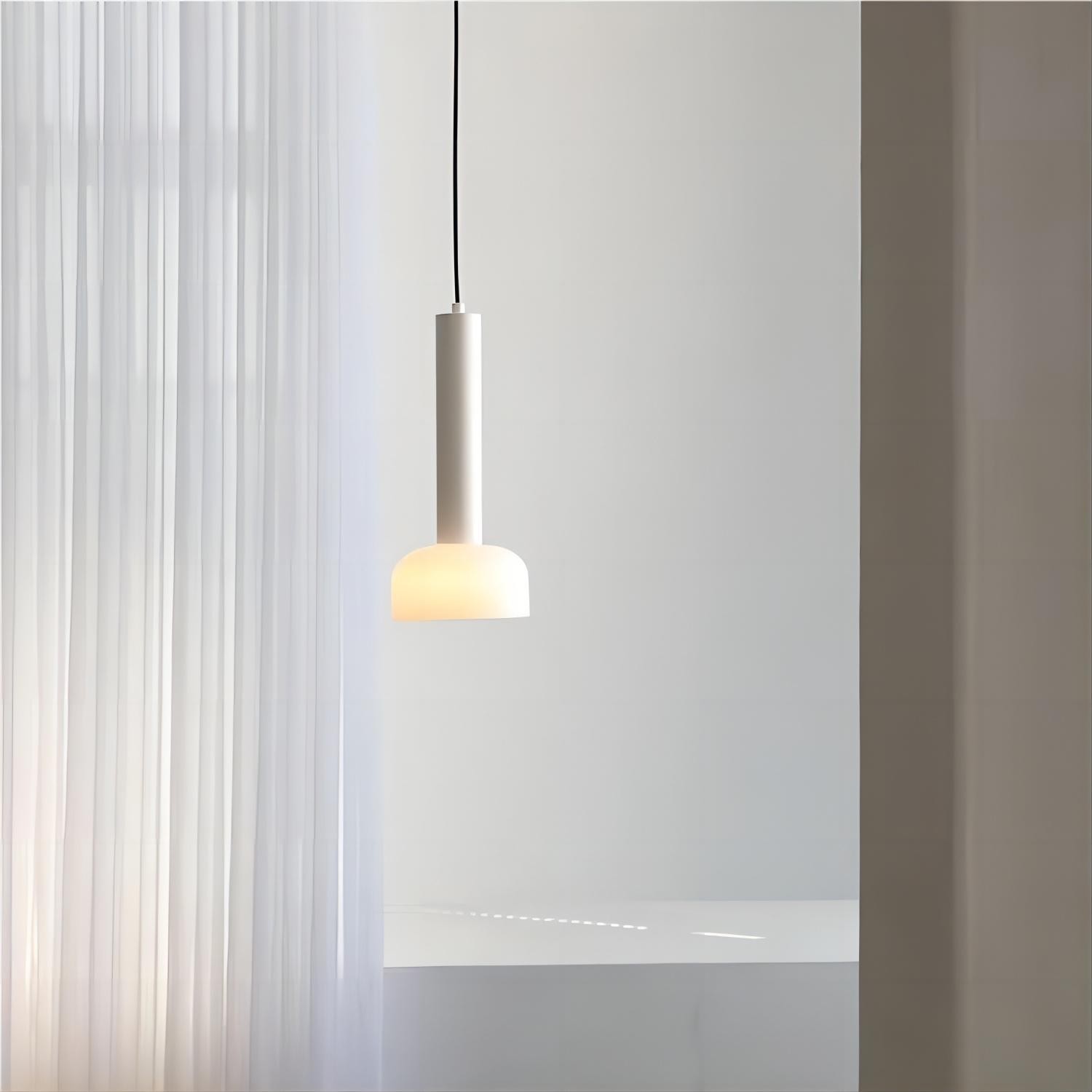 Eigentijdse Design Italiaanse Glazen Cilinder Hanglamp HL92