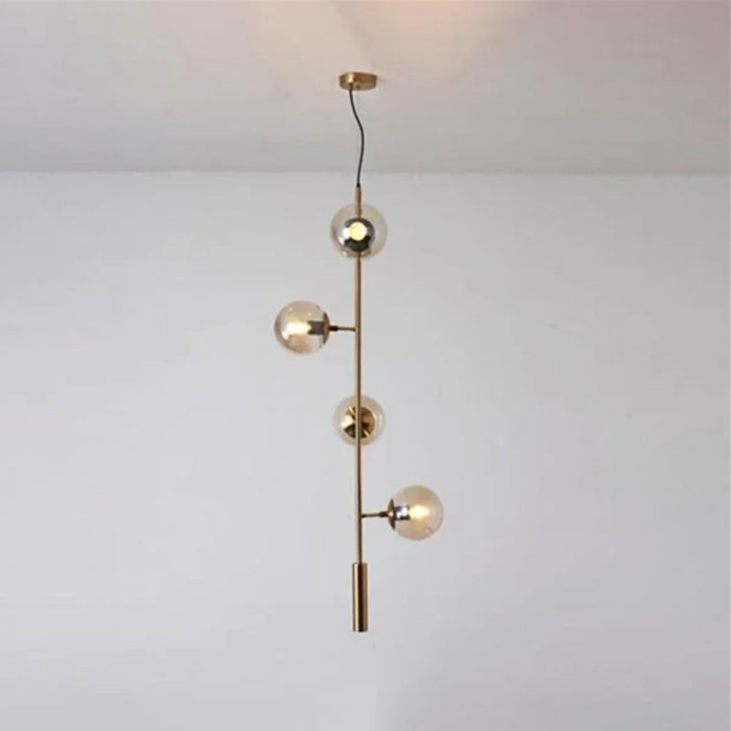 Orb moderne glazen bol hanglamp voor woonkamer