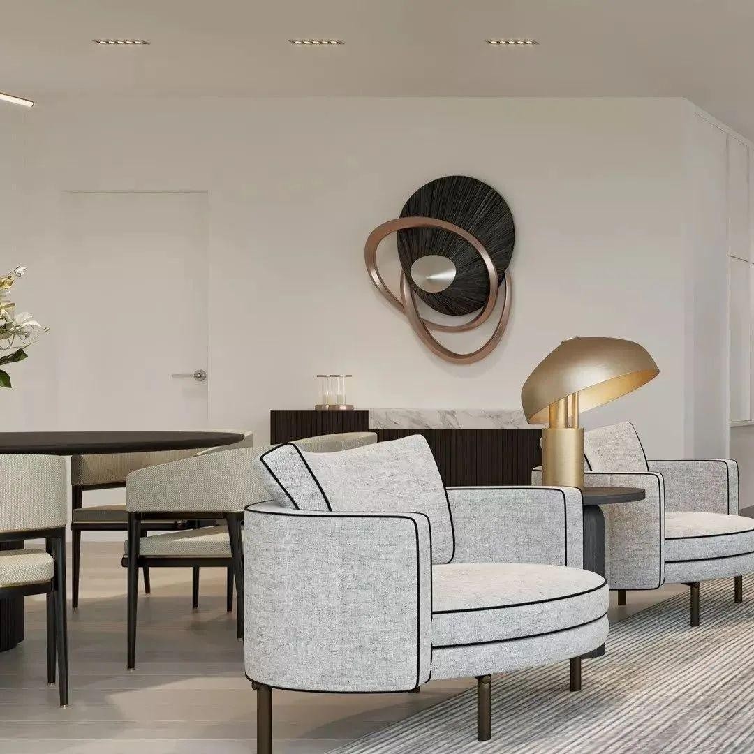 Modern minimalistisch design tafellamp met kromme kop HL652