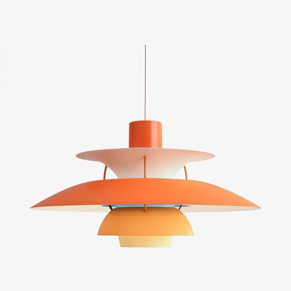 Deense Multilayer Metalen Hanglamp HL38
