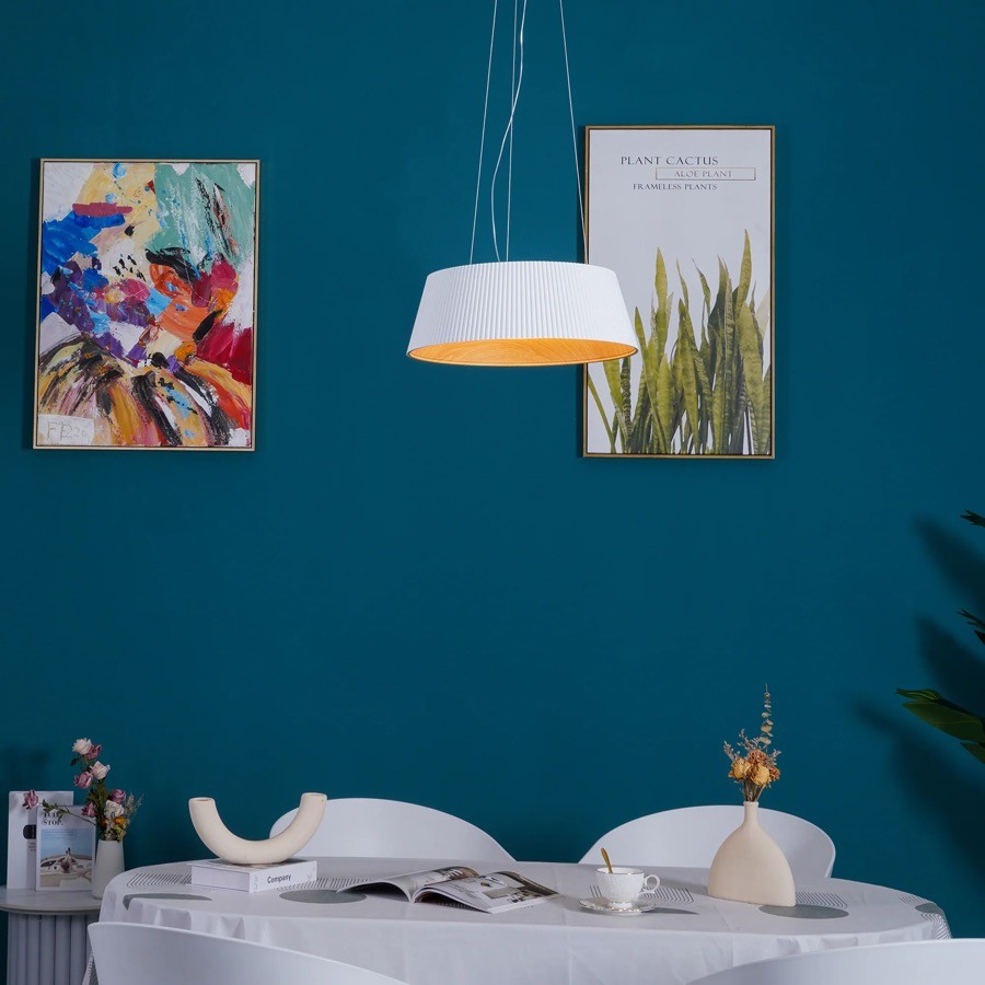 Moderne Geribbelde Ronde Hanglamp HL264