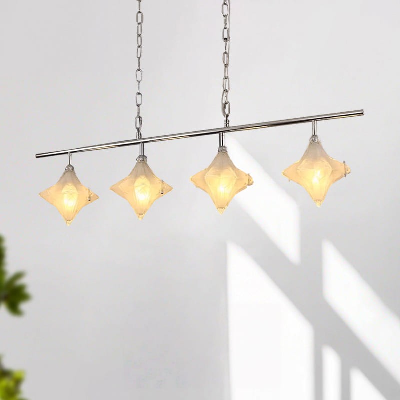Art Deco Star Lineaire Hanglamp - Elegante Verlichting voor Keukeneiland - Astris Cassiopeia HL1798